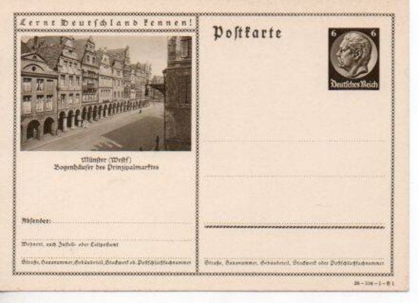 Deutsches Reich Bildpostkarte P236/ 38-104-1-B1 ungebraucht/ *