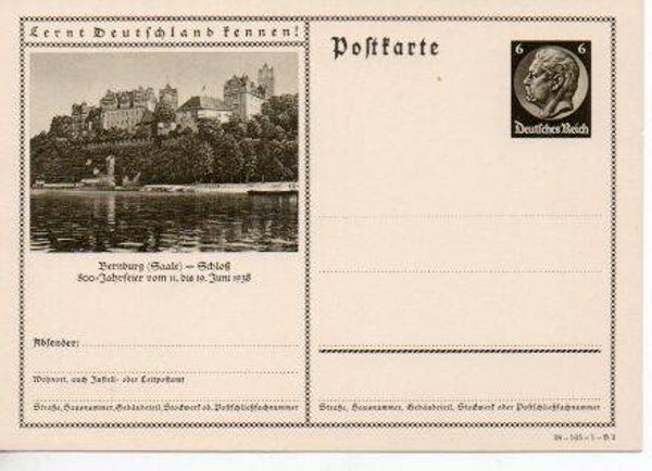 Deutsches Reich Bildpostkarte P236/ 38-105-1-B3 ungebraucht/ *