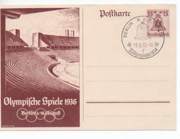 Deutsches Reich Ganzsache P260 mit SST Berlin