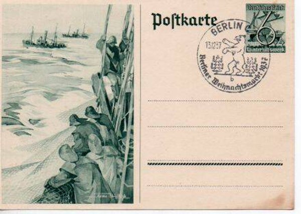 Deutsches Reich Ganzsache P266 mit SST Berlin