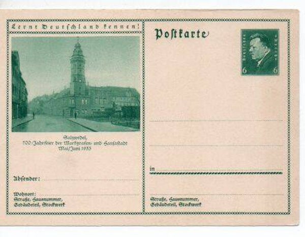 Deutsches Reich Bildpostkarte P202/ 073 ungebraucht/ *