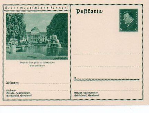 Deutsches Reich Bildpostkarte P202/ 077 ungebraucht *