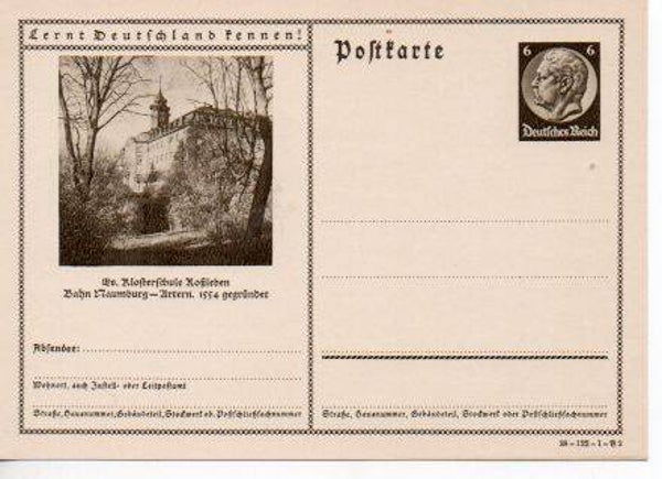 Deutsches Reich Bildpostkarte P236/ 38-122-1-B2 ungebraucht/ *