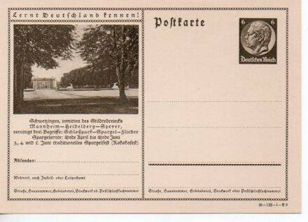 Deutsches Reich Bildpostkarte P236/ 38-122-1-B9 ungebraucht/ *