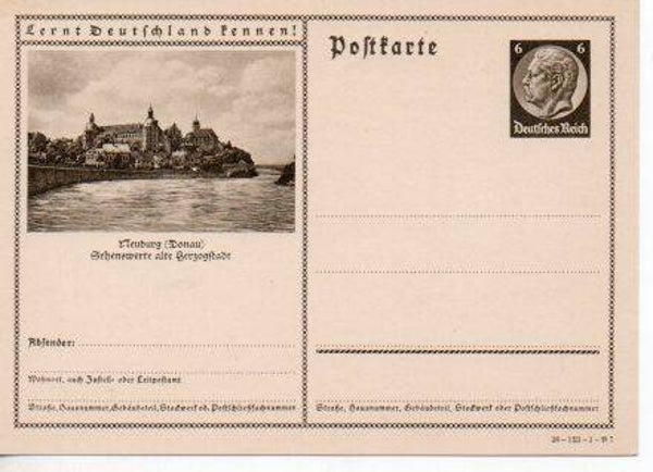 Deutsches Reich Bildpostkarte P236/ 38-123-1-B7 ungebraucht/ *