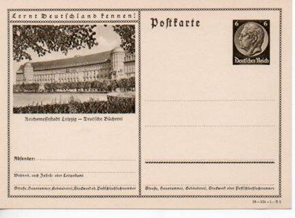Deutsches Reich Bildpostkarte P236/ 38-124-1-B2 ungebraucht/ *