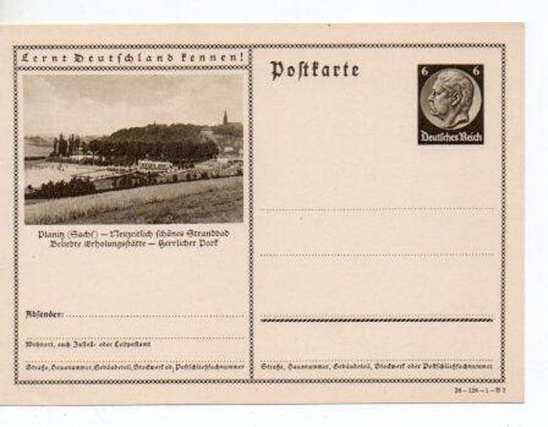 Deutsches Reich Bildpostkarte P236/ 38-124-1-B3 ungebraucht/ *