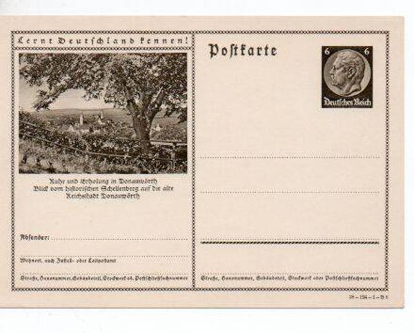Deutsches Reich Bildpostkarte P236/ 38-124-1-B6 ungebraucht/ *