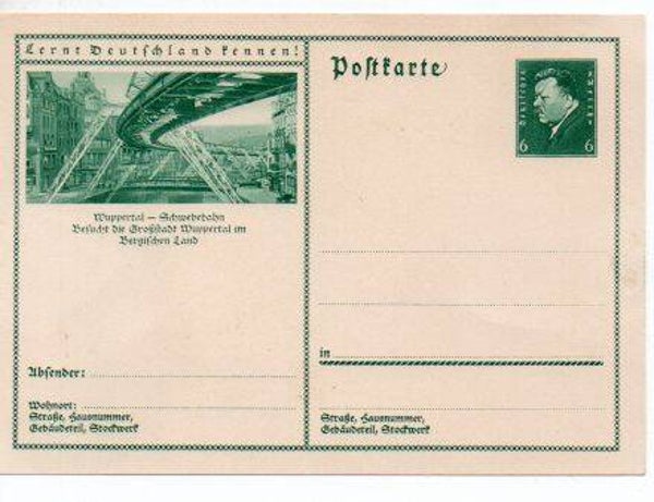 Deutsches Reich Bildpostkarte P202/ 081 ungebraucht *