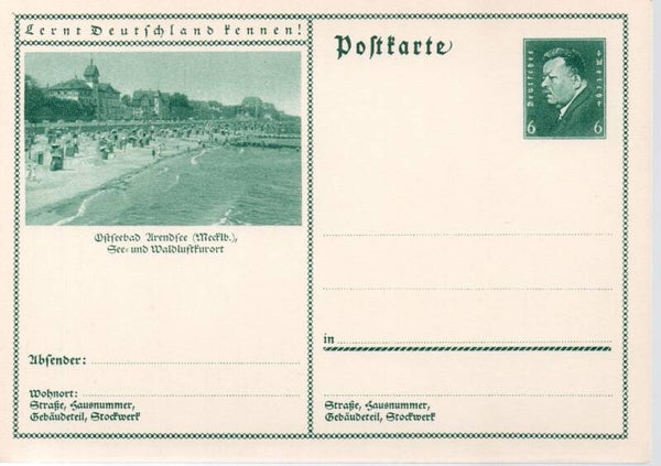 Deutsches Reich Bildpostkarte P202/ 059 ungebraucht/ *