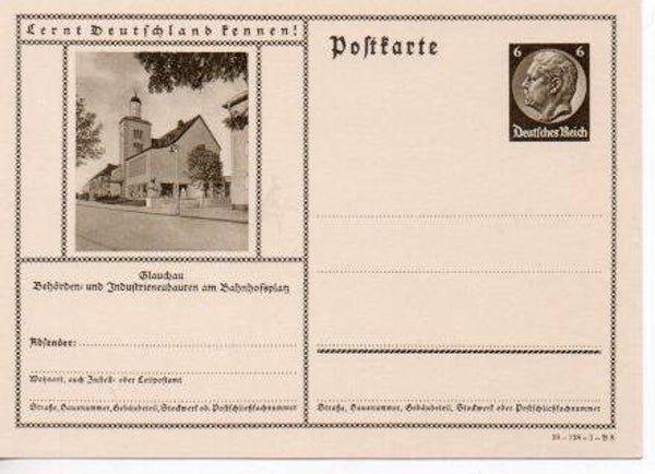 Deutsches Reich Bildpostkarte P236/ 39-128-1-B8 ungebraucht/ *