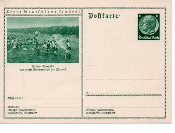 Deutsches Reich Bildpostkarte P221/ 04 ungebraucht *
