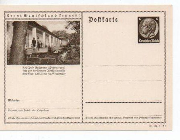 Deutsches Reich Bildpostkarte P236/ 40-162-1-B9 ungebraucht/ *