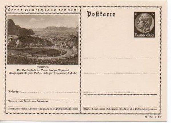 Deutsches Reich Bildpostkarte P236/ 41-163-1-B5 ungebraucht/ *