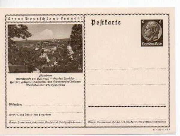 Deutsches Reich Bildpostkarte P236/ 41-163-1-B6 ungebraucht/ *