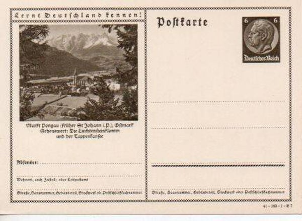 Deutsches Reich Bildpostkarte P236/ 41-163-1-B7 ungebraucht/ *