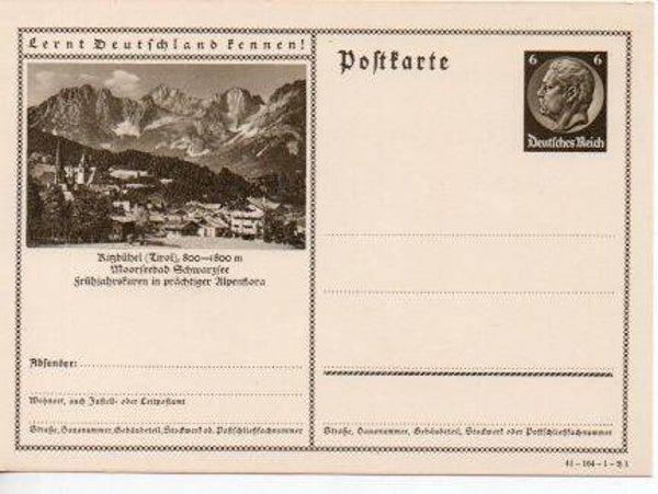 Deutsches Reich Bildpostkarte P236/ 41-164-1-B1 ungebraucht/ *