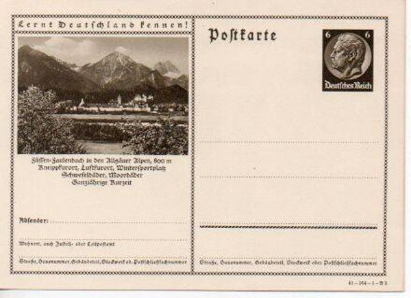 Deutsches Reich Bildpostkarte P236/ 41-164-1-B3 ungebraucht/ *