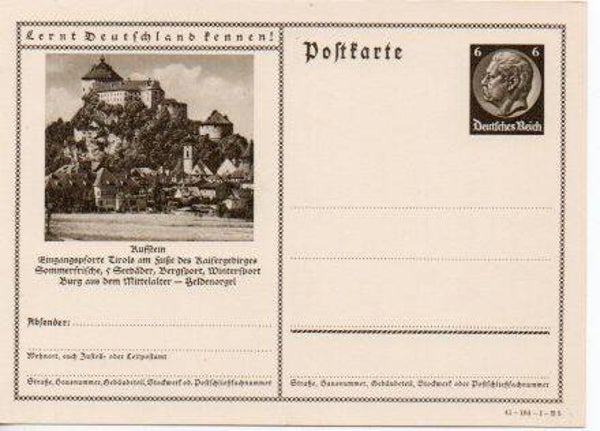 Deutsches Reich Bildpostkarte P236/ 41-164-1-B5 ungebraucht/ *