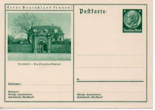 Deutsches Reich Bildpostkarte P221/ 020 ungebraucht *