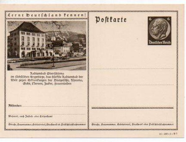 Deutsches Reich Bildpostkarte P236/ 41-166-1-B7 ungebraucht/ *