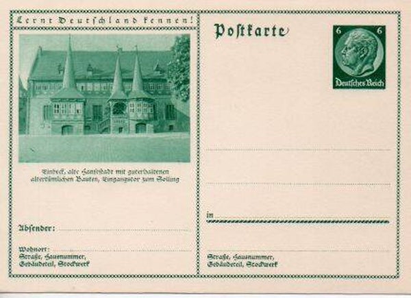 Deutsches Reich Bildpostkarte P221/ 022 ungebraucht *