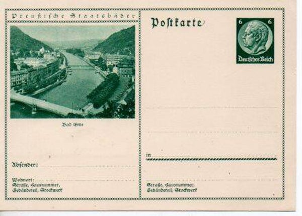 d163-Deutsches Reich Bildpostkarte P221/ 024 ungebraucht *