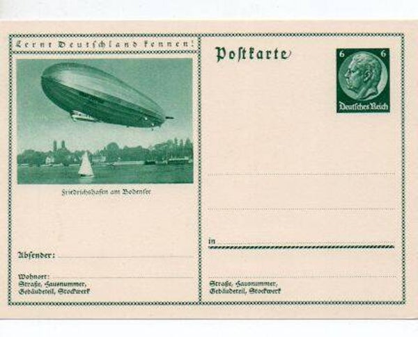 Deutsches Reich Bildpostkarte P221/ 027 ungebraucht *
