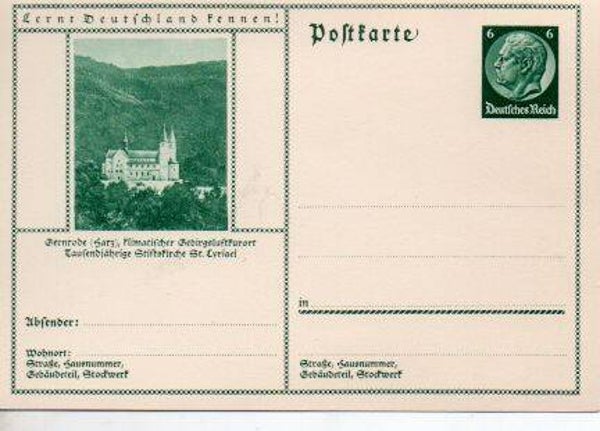 Deutsches Reich Bildpostkarte P221/ 028 ungebraucht *