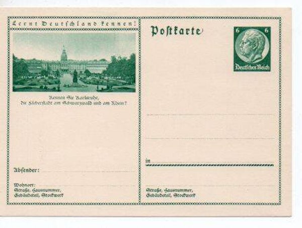 Deutsches Reich Bildpostkarte P221/ 038 ungebraucht *