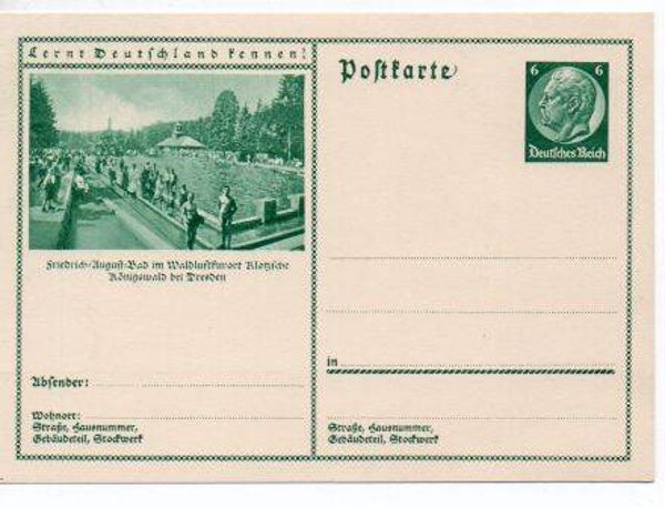 Deutsches Reich Bildpostkarte P221/ 040 ungebraucht *