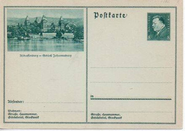Deutsches Reich Bildpostkarte P192 / 01 ungebraucht/ *