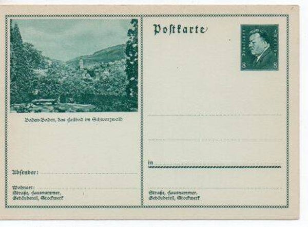 Deutsches Reich Bildpostkarte P192 / 02 ungebraucht/ *