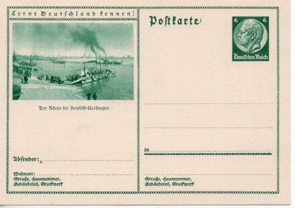 Deutsches Reich Bildpostkarte P221/ 043 ungebraucht *