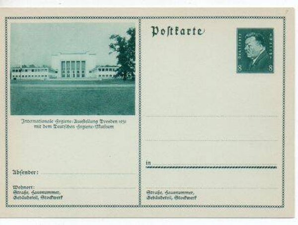 d1822-Deutsches Reich Bildpostkarte P192 / 07 ungebraucht/ *
