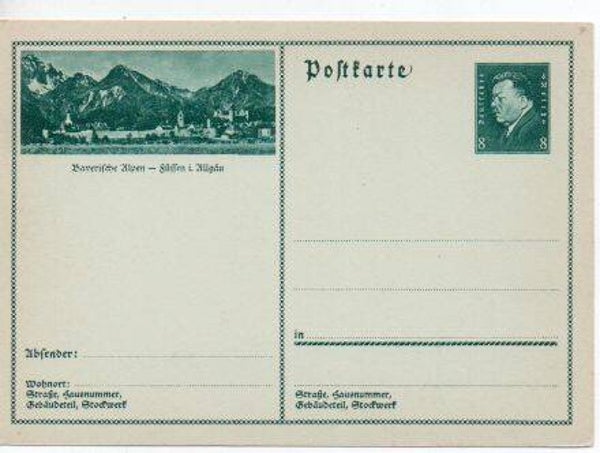 d1824-Deutsches Reich Bildpostkarte P192 / 09 ungebraucht/ *