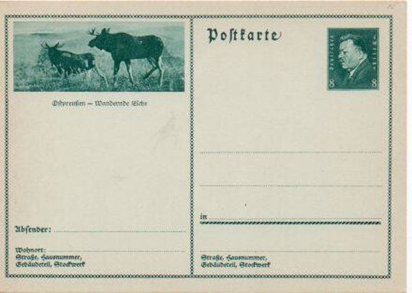 Deutsches Reich Bildpostkarte P192 / 025 ungebraucht/ *