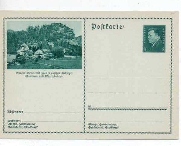 Deutsches Reich Bildpostkarte P192 / 026 ungebraucht/ *