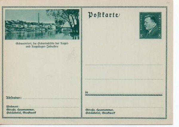 Deutsches Reich Bildpostkarte P192 / 029 ungebraucht/ *