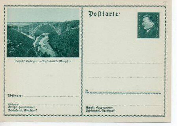 Deutsches Reich Bildpostkarte P192 / 030 ungebraucht/ *