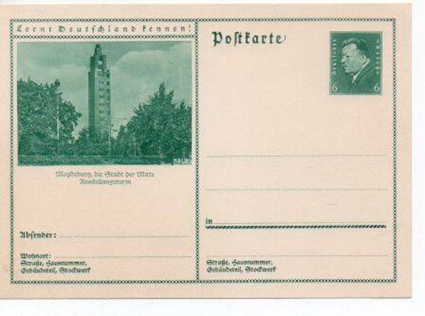 Deutsches Reich Bildpostkarte P202 / 040 ungebraucht/ *