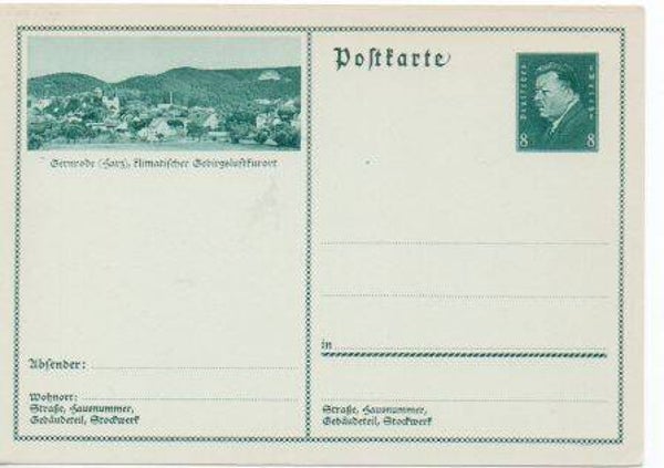Deutsches Reich Bildpostkarte P192/ 010 ungebraucht/ *