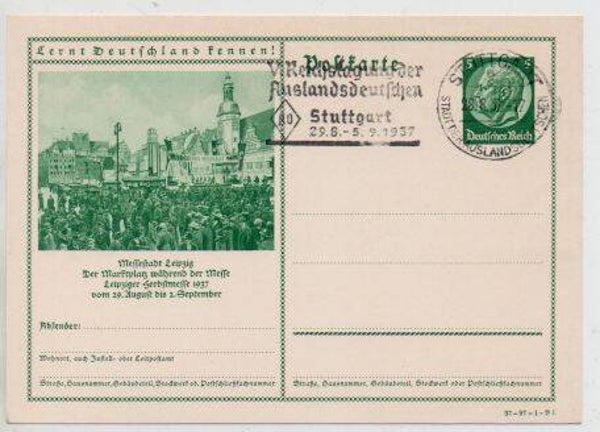 Deutsches Reich Bildpostkarte P238/37-97-1-B1 gestempelt/ o