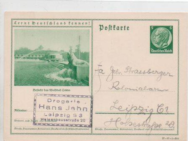 d1855d-Deutsches Reich Bildpostkarte P238/37-97-1-B8 beschriftet