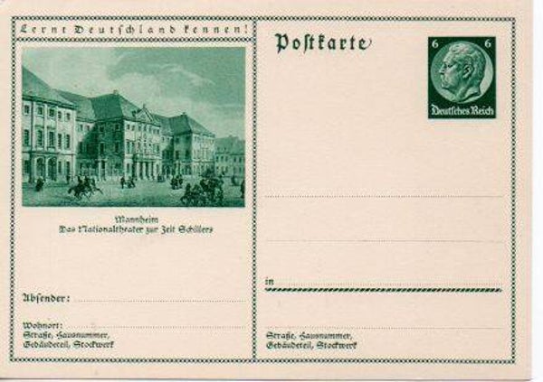 Deutsches Reich Bildpostkarte P221/ 052 ungebraucht *