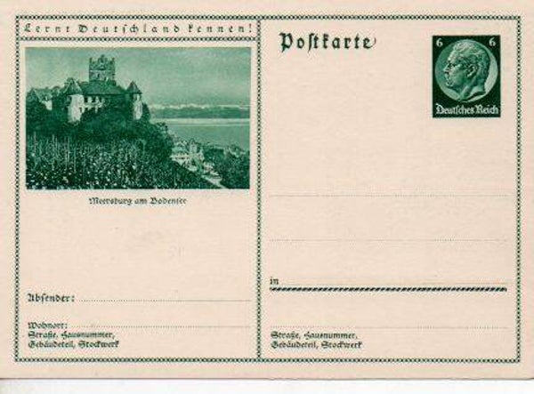 Deutsches Reich Bildpostkarte P221/ 054 ungebraucht *