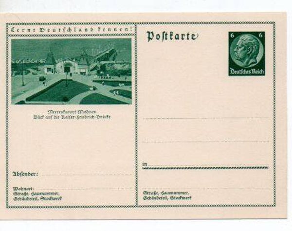 Deutsches Reich Bildpostkarte P221/ 055 ungebraucht *