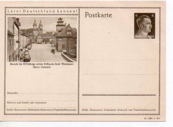 Deutsches Reich Bildpostkarte P304/ 41-186-1-B1 ungebraucht/ *