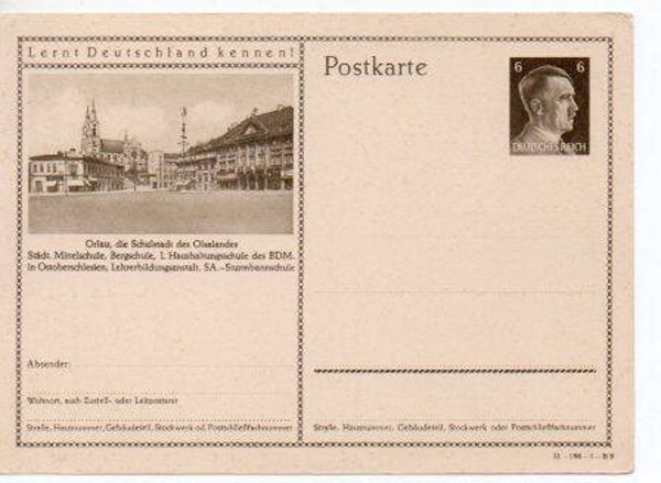 Deutsches Reich Bildpostkarte P304/ 41-186-1-B9 ungebraucht/ *