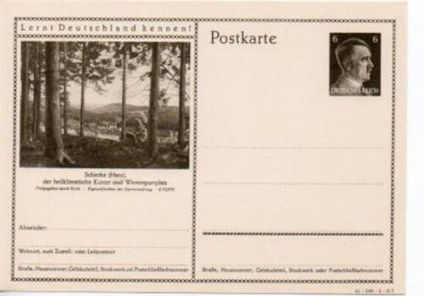 Deutsches Reich Bildpostkarte P304/ 41-189-1-B7 ungebraucht/ *